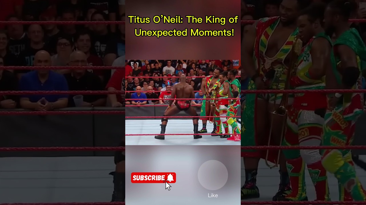 Titus O’Neil: The King of Unexpected Moments!