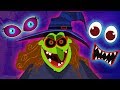 Funny Finger Family Song + Spooky Scary Skeleton Songs For Kids |  Teehee Town