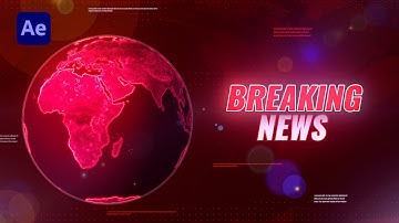 Breaking News Intro | After Effects Tutorial