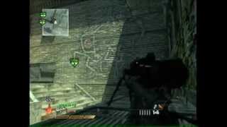 Amazing MW2 Straight Up Throwing Knife Game Winning Kill screenshot 5