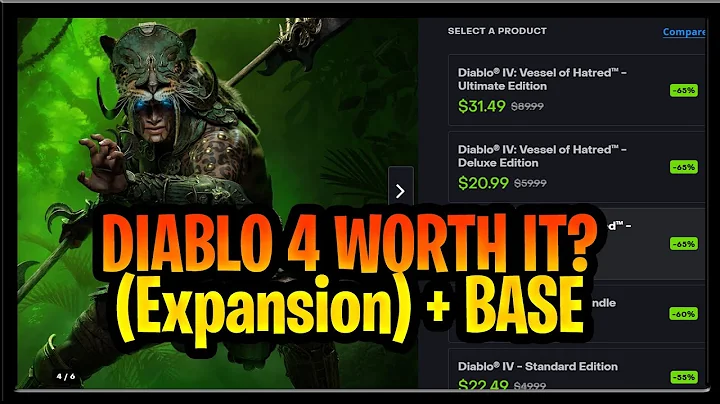 Diablo 4 Expansion Worth Buying? (Because Sale) What's in the Expansion Vessel of Hatred :