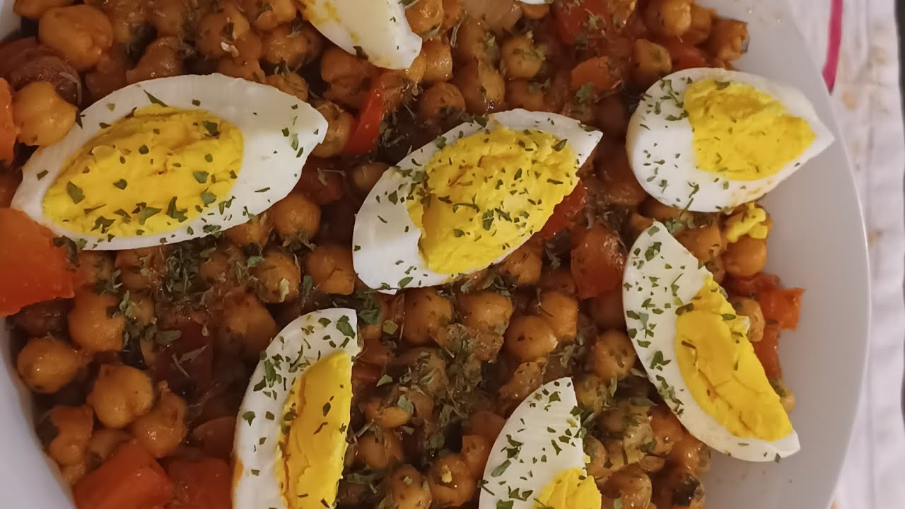 Garbanzos fritos,paso a pasosabor cubano. YouTube