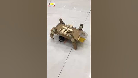 Nuôi Thú Cưng này Không lo bị Đói | Robot 4 chân | Walking Robot #Shorts