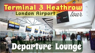 Heathrow Airport T3 Departure Tour | new Drop-off charges, parking rules.