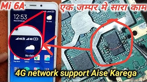 mi 6a 4g network solution