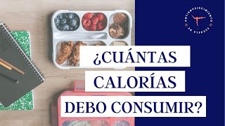 ¿Cuántas CALORÍAS debo CONSUMIR al DÍA según mi PESO? | Fórmula para calcular las calorías diarias ¿Cuántas CALORÍAS debo CONSUMIR al DÍA según mi PESO? | Fórmula para calcular las calorías diarias