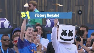 Fortnite - Marshmello & Ninja winning the $1,000,000 Fortnite Pro-Am screenshot 5