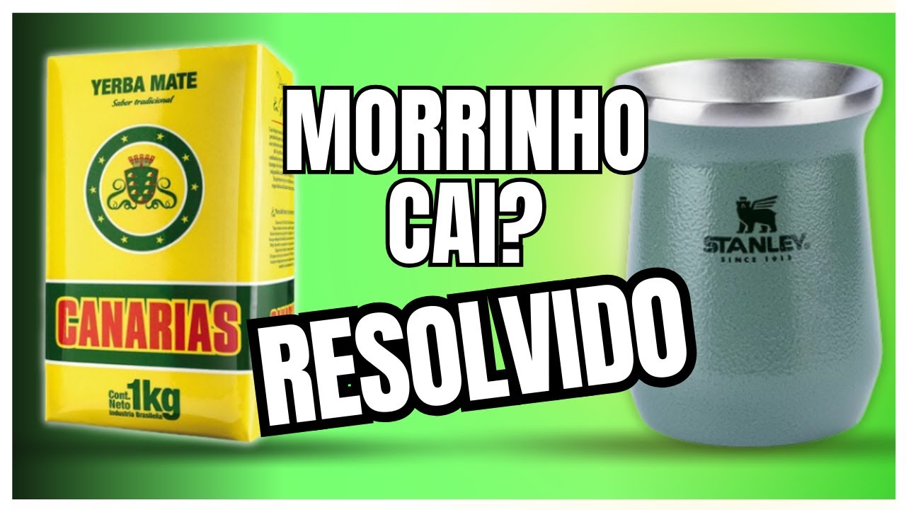 Como fazer MATE URUGUAIO na cuia STANLEY (morrinho PERFEITO sem cair)