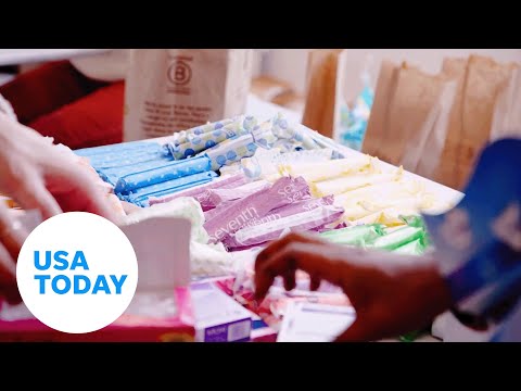 Period products like tampons and pads are not a luxury, advocacy groups say | USA TODAY