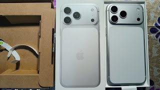 iPhone 17 Pro Max Silver Unboxing & Hands-On 🤍