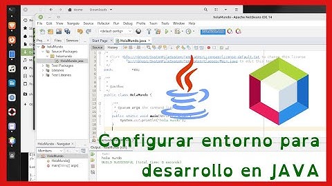 JAVA in LINUX, Preparing the environment for development with JAVA using NETBEANS as IDE