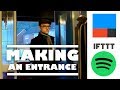 How to play a personal entrance theme when you get home with Spotify and IFTTT