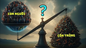 Con người có thật sự nặng hơn côn trùng không ?
