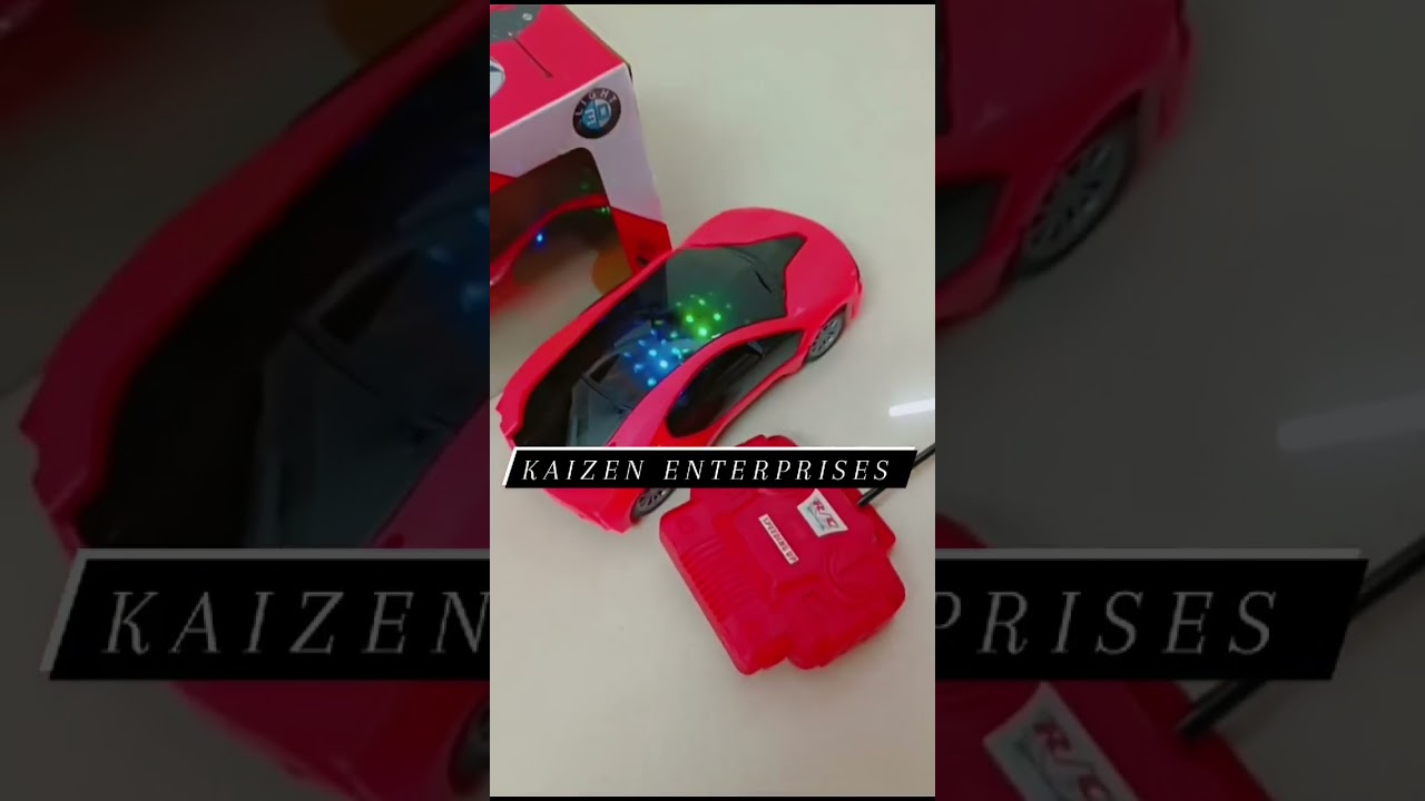 Cheap Remote Control Famous car with 3D Lights Full Functions Turns Left, Right, Forward and Reverse