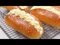 经典老式咸奶油面包，5步简单操作一学就会 ｜5 Easy steps to make a fluffy and soft Buttercream Bun