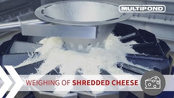 Multihead weigher | Weighing of shredded cheese | MULTIPOND