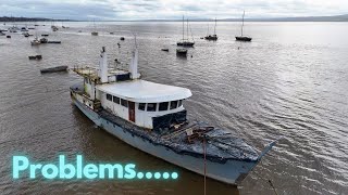 BIG Problems & Our Mistakes On Our Big Boat Restoration! Ep 168 #boatrestoration