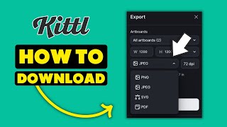 How to Download on Kittl