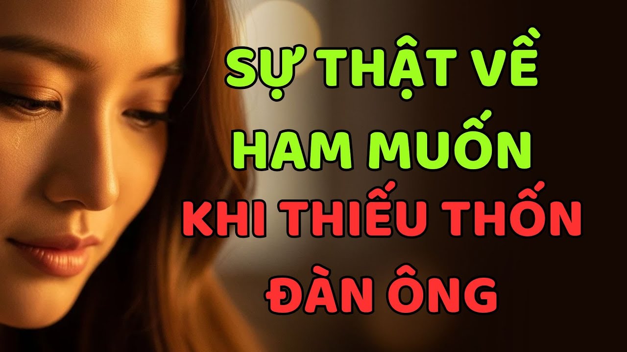 SỰ THẬT VỀ HAM MUỐN PHỤ NỮ TRUNG NIÊN KHI THIẾU THỐN ĐÀN ÔNG