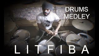 Litfiba - Drums Medley -  "Spirito" (Album)  - Simon Ciccotti.