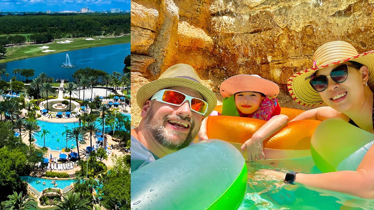Jw Marriott Orlando Grande Lakes Lazy River JW Marriott Orlando Grande Lakes Resort Day 1 | Minutes to Disney with