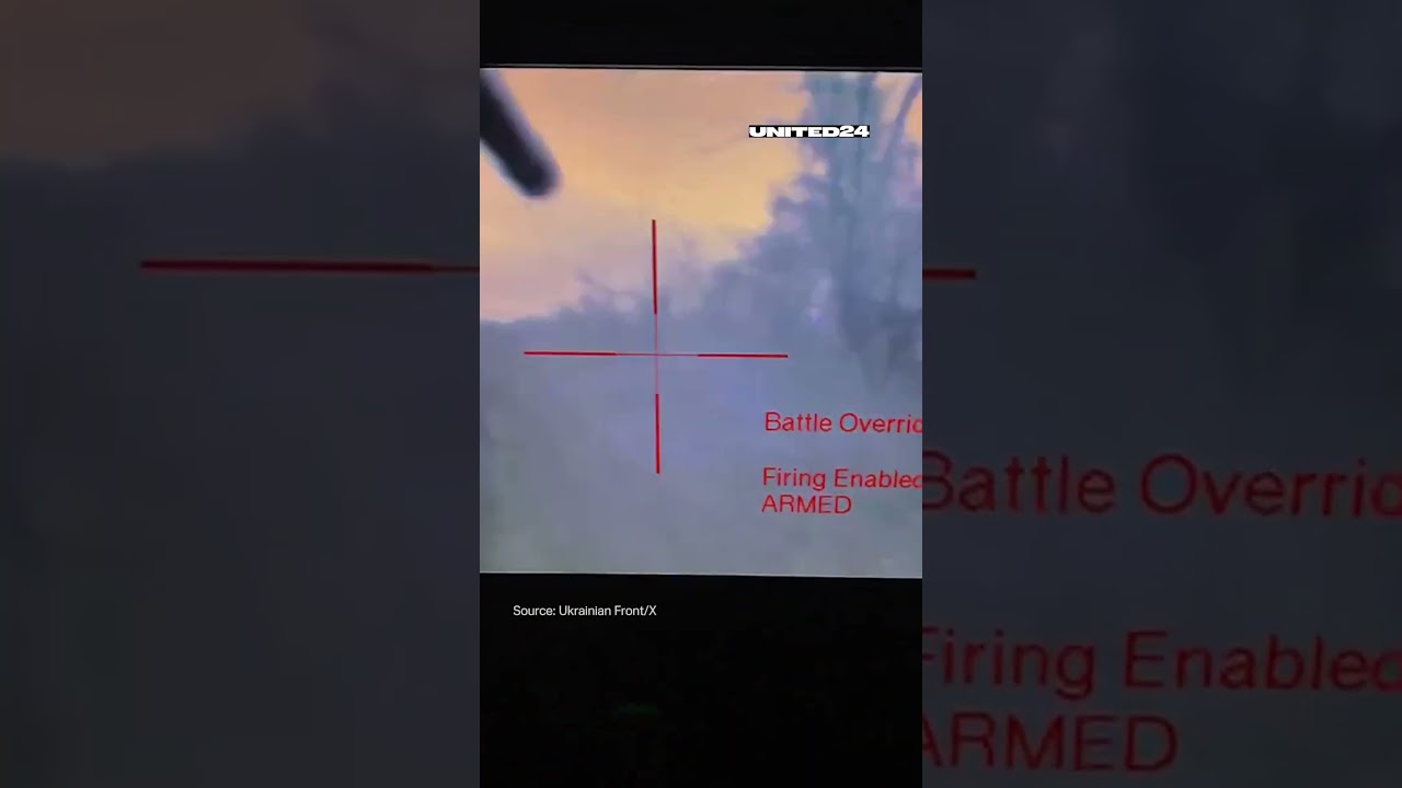 First-person footage of the American-made M1126 Stryker ICV in action in Ukraine 