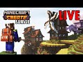 Je continue mon aventure survie en live  minecraft create 120