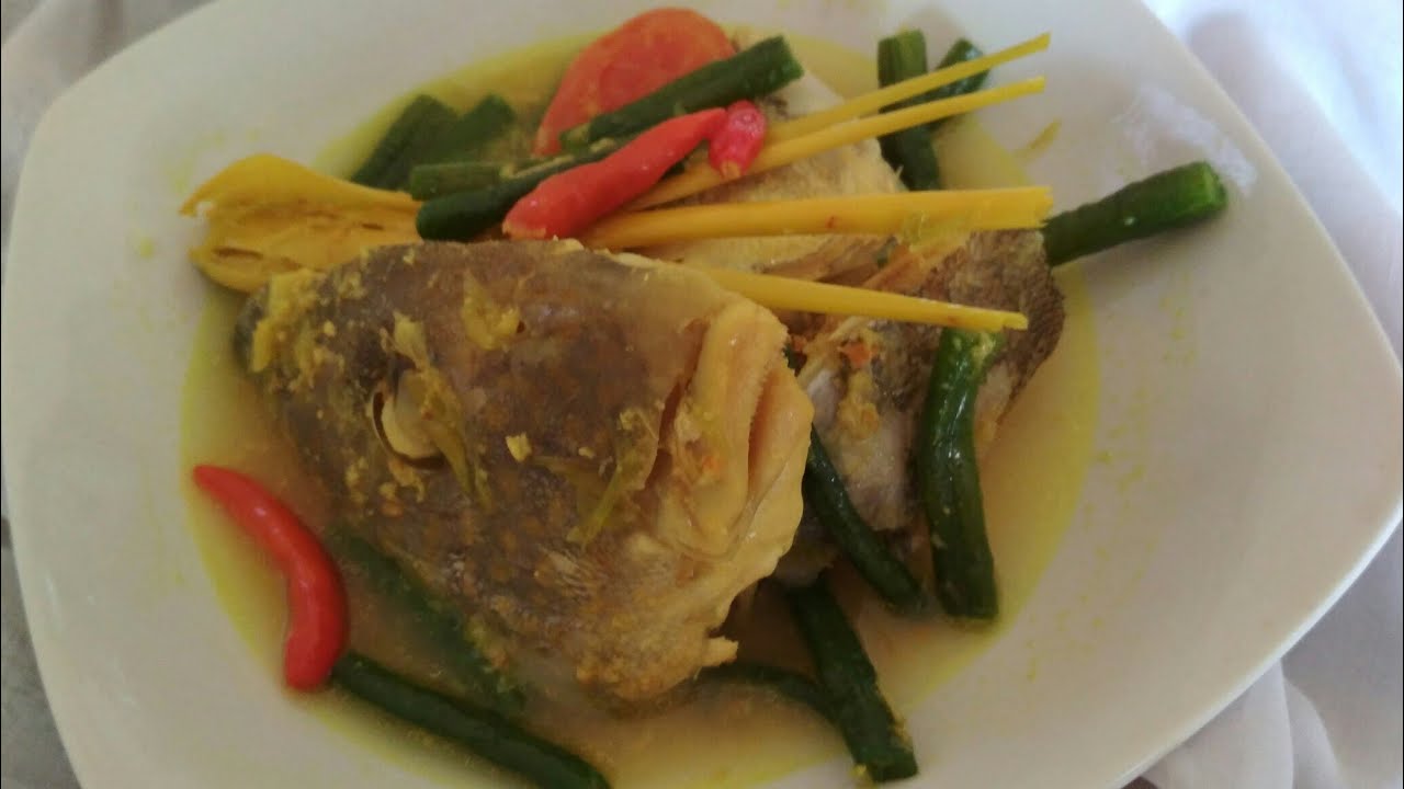 Membuat Garang Asem Kakap Putih Youtube