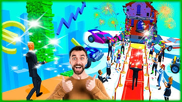 Business Run 3D Walkthrough 💰💸🤑💲Part 1 Lvl 1-4 -||- Gameplay All Levels (iOS & Android)