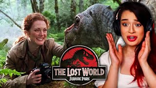 constant fear during THE LOST WORLD: JURASSIC PARK!! First time watching reaction \& review