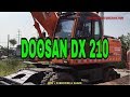 Máy xúc bánh lốp DOOSAN DX210W đời 2008