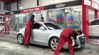 Cuci mobil di Berlian Car Wash grand opening hari selasa, 12 Mei 2020 tempatnya sejuk dan memuaskan.. 