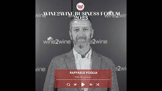 Ep. 1714 Raffaele Foglia Of Villa Bogdano | wine2wine Business Forum 2023