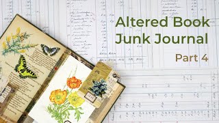 Making an Altered Book Junk Journal | Ep #4