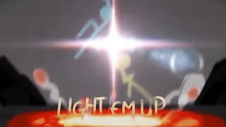 Light 'Em Up - AMV Stickman (SMV) (Mega Mashup) (Super Mix) screenshot 3