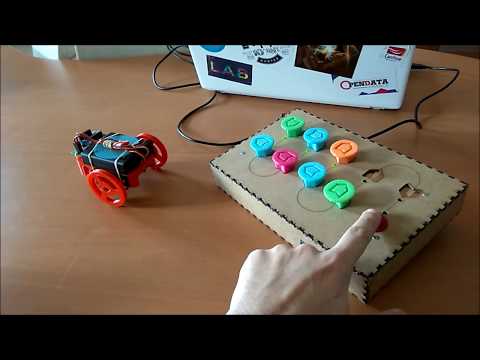 Debrouillarduino, un Robot à programmation Tangible pour les plus petits