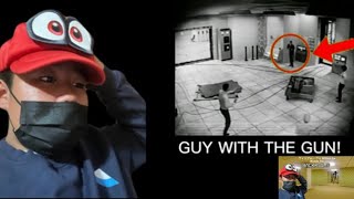 “GUY WITH THE GUN!” Lets React to: Backrooms: Damage Control