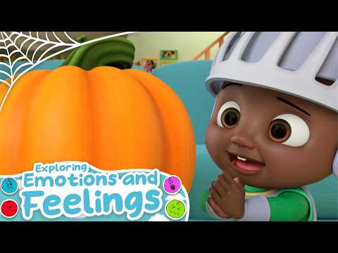 Halloween Pumpkin Craft Song 🎃 Halloween CoComelon Nursery Rhymes & Kids Songs