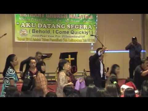 Holy Spirit move, Bethany Indonesian meeting with ...