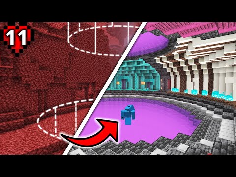 I Transformed the Nether Portal in Minecraft Hardcore