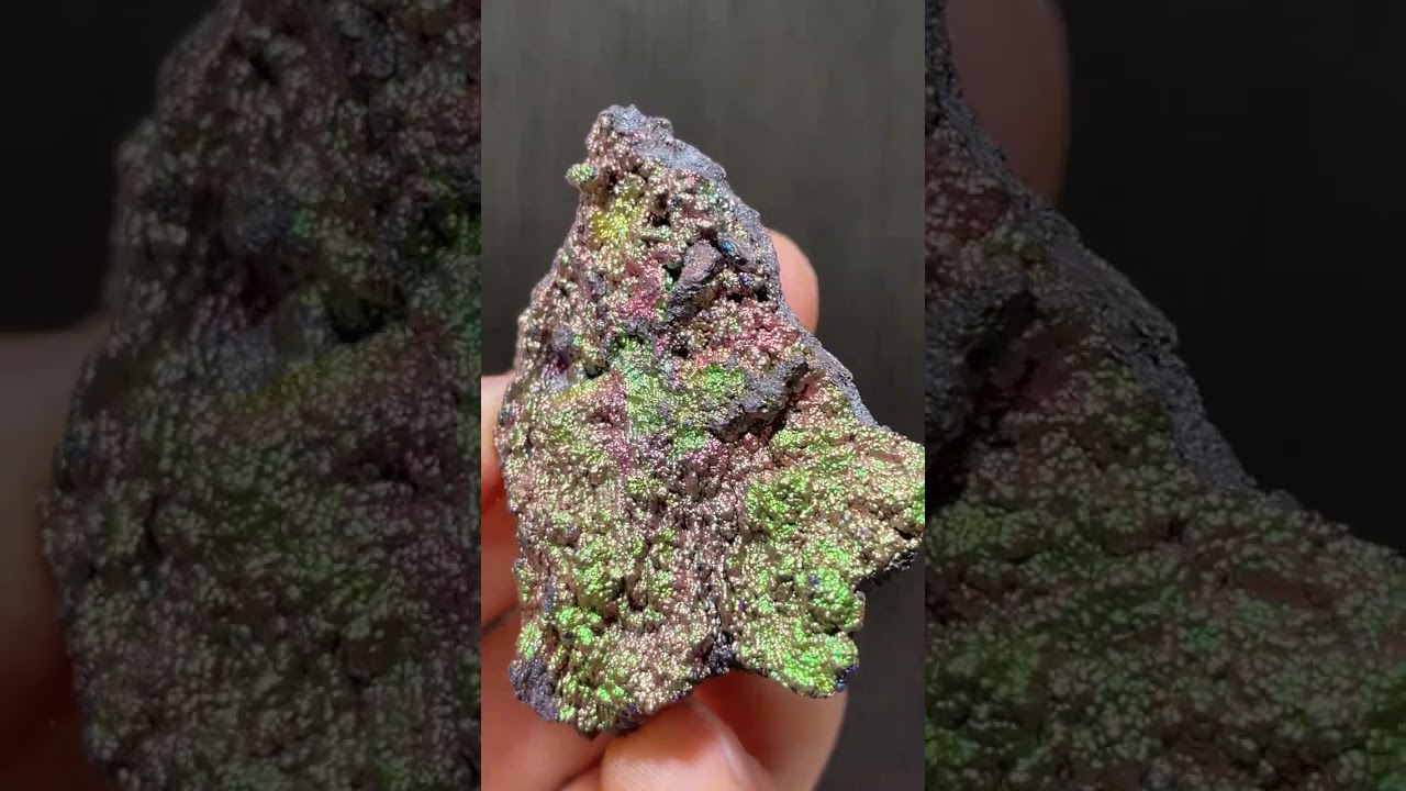 Iridescent Turgite from Graves Mountain, Georgia - DallasStoneworks.com