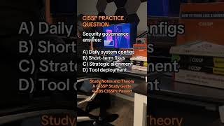 CISSP Governance: Strategy, Not Tactics 🧠