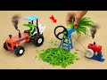 Diy mini tractor making chaff cutter machine for farm animals  science project sanocreator
