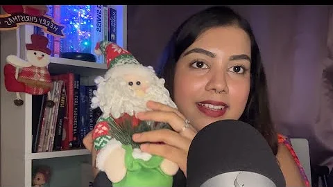 ASMR Cozy Christmas haul- ornaments, decor, show and tell 🎄#scratching #tapping #lofiasmr
