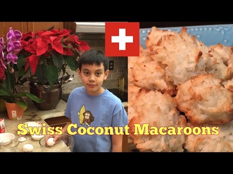 Swiss Coconut Macaroons (In Swiss German and English)