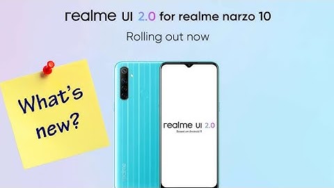 Realme Narzo 10 new update |  Narzo 10 August update | Realme UI 2.0 Stable Update | Android 11