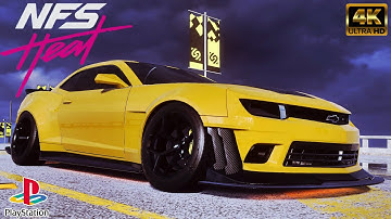 Transformers BUMBLEBEE Camaro Z28 – Widebody Monster 340KM/H Run | NFS Heat Manual Drive