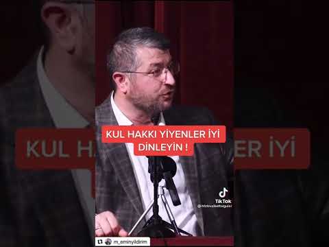 Kul hakkı yiyenler iyi dinleyin...