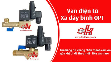 Van điện từ xã nước máy khí nén
