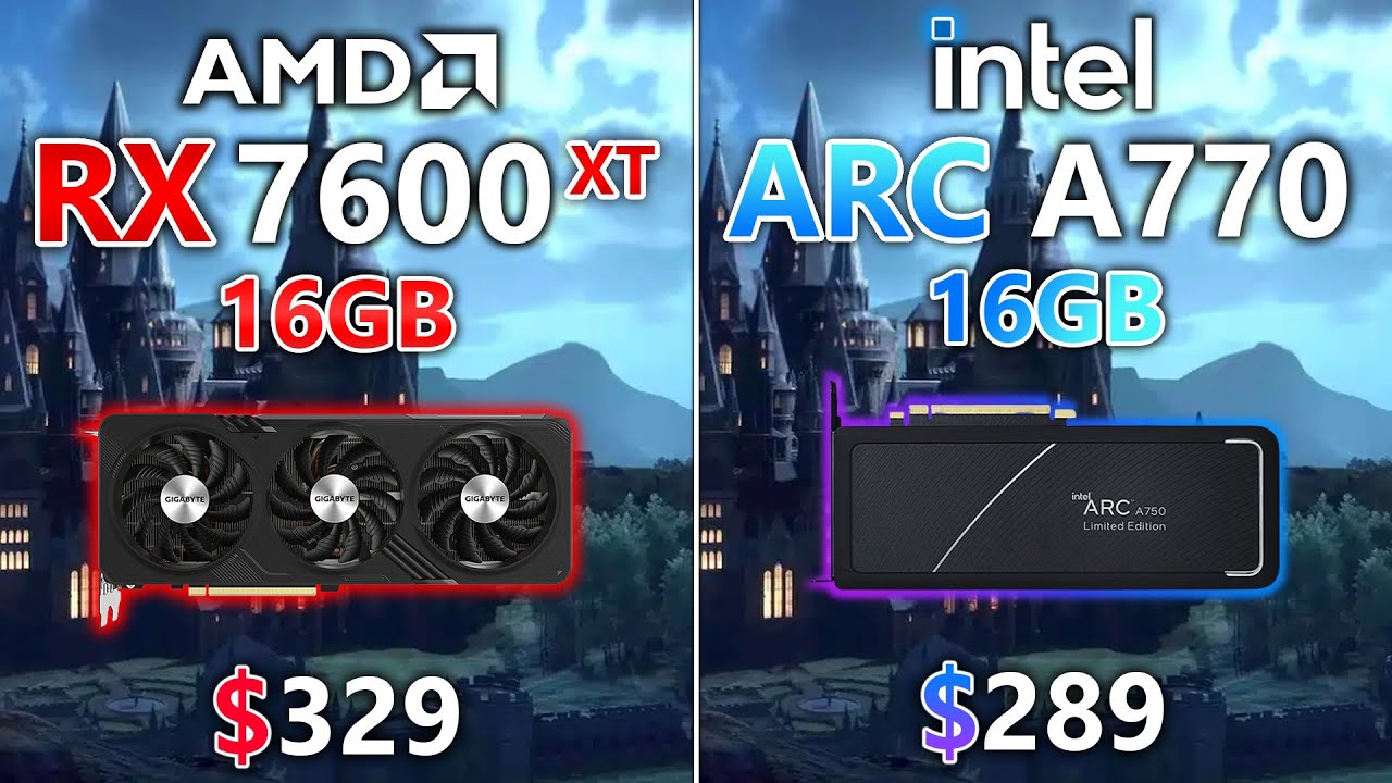 RX 7600 XT vs ARC A770 (1080P) - Test in 6 Games - YouTube